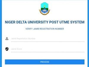 Post UTME Of Niger Delta University