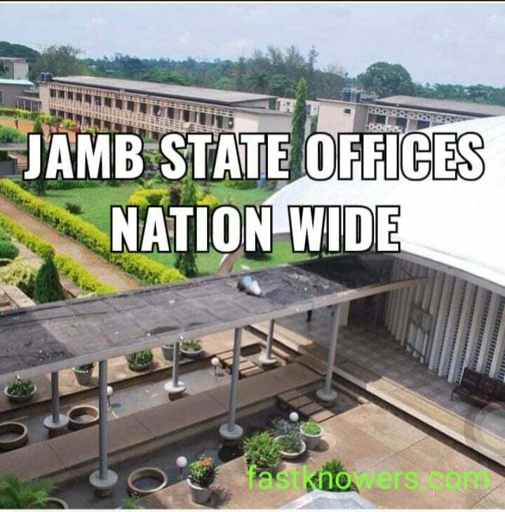 JAMB Head Offices: National Head, Liaison Offices and State Offices In Nigeria