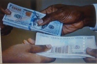 Price of Dollar to Naira at an exchange rate in Aboki market