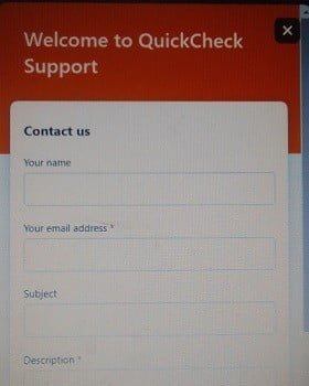 QuickCheck loan app customer care number