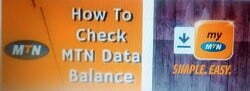 How to check data balance on MTN MiFi