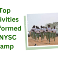 Activities in NYSC camp 2022