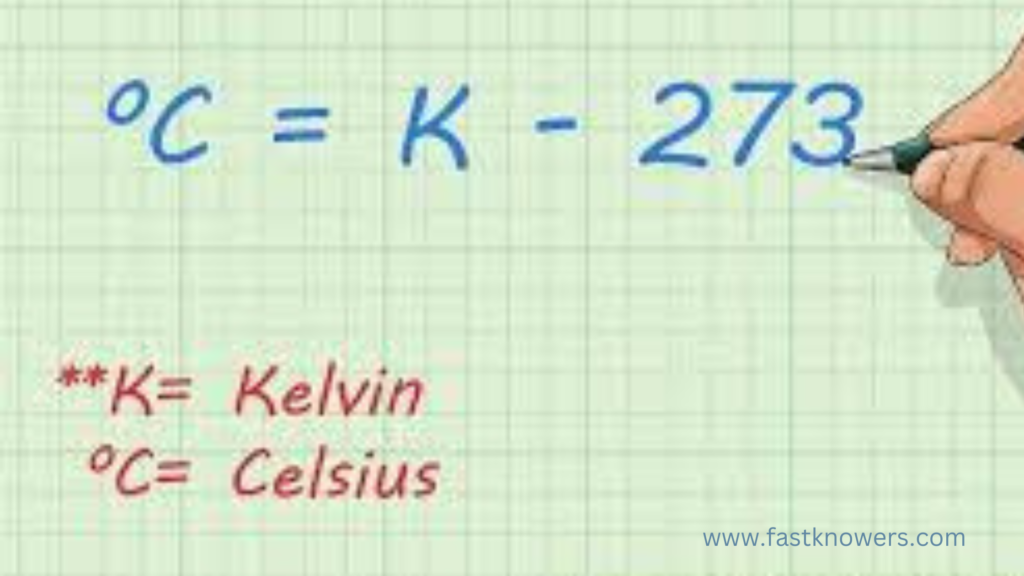 Temperature conversion formula for every scale