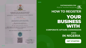 Read more about the article How to register a business name in Nigeria | CAC