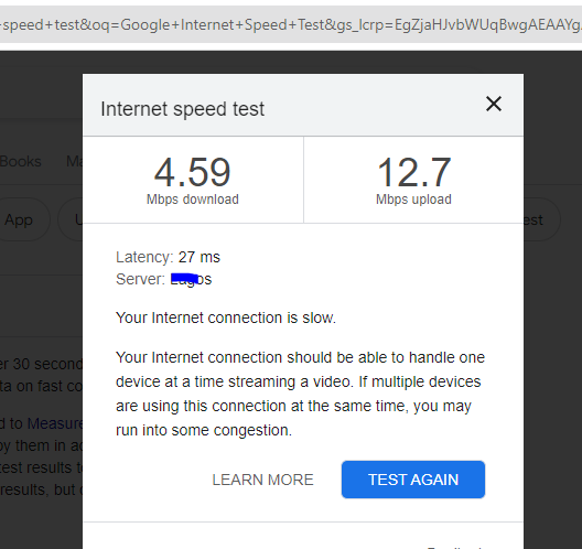 How to check internet speed, mbps