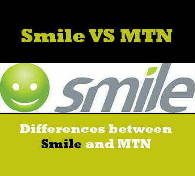 Top differences between Smile network Limited and MTN Nigeria network Limited.