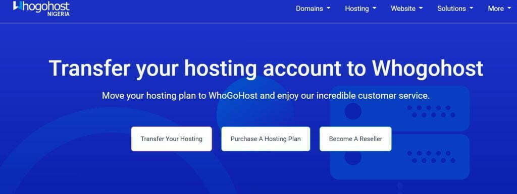How to transfer domain and hosting to WhoGoHost