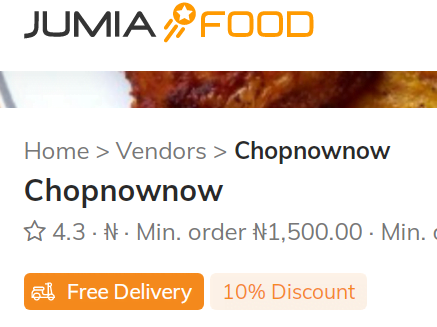 CHOPNOWNOW on Jumia