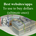 Best websites/apps to buy and sell dollars