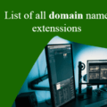 List of all domain extensions