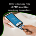 How to use a POS machine to withdraw and transfer money