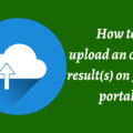 How to upload the o'level result on the JAMB portal (2022)