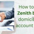 How to get the Zenith bank domiciliary account form