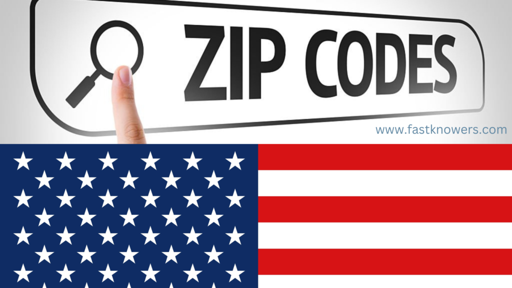 List of all 50 states in the USA and their ZIP codes