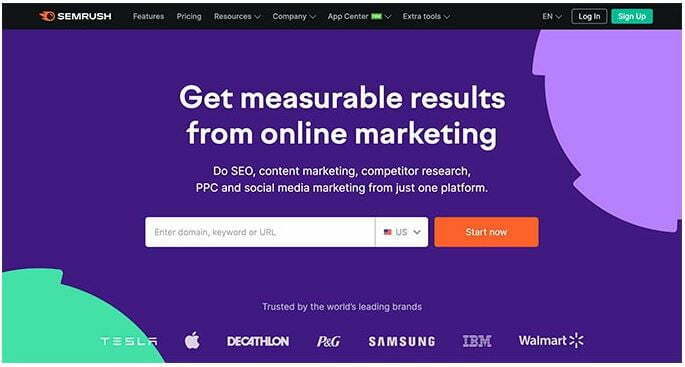 How to use SEMRush tool to perform keyword research in digital marketing