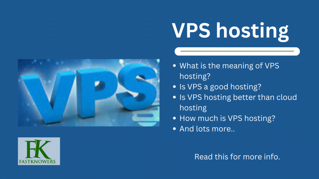 What is VPS hosting