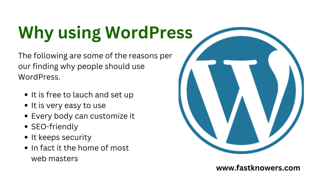 Read this article to know the top reasons why people should use WordPress