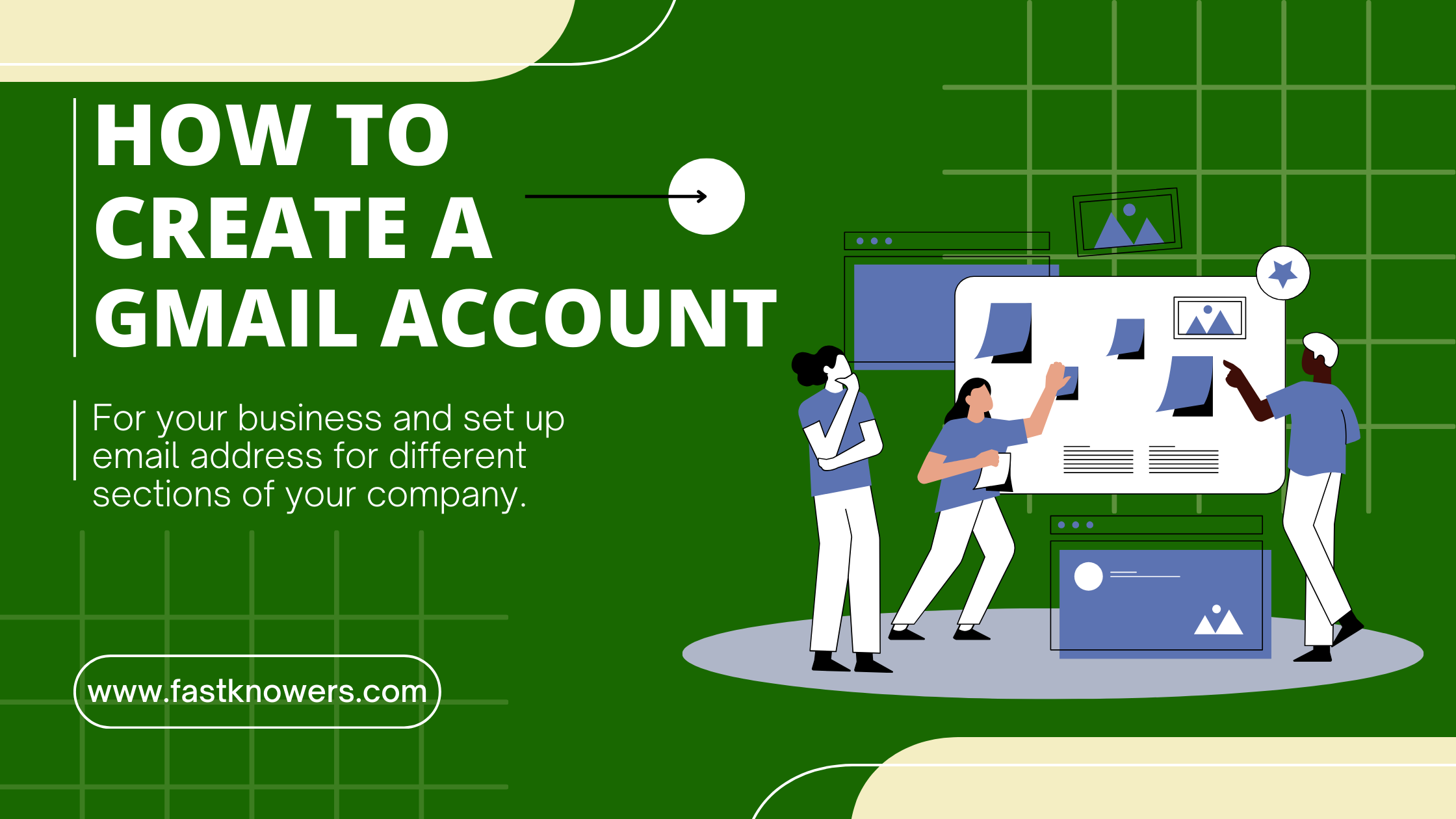 How to create a Gmail account for your business