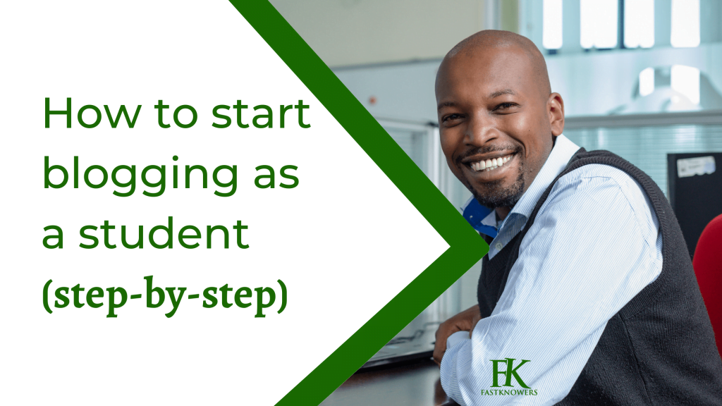 How to start blogging as a student