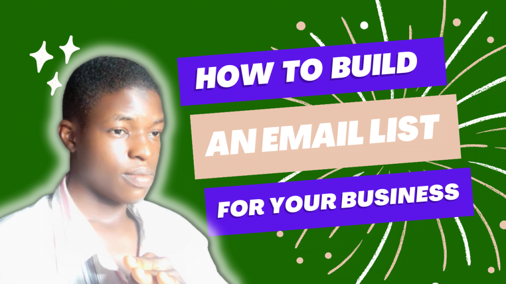 How to build an email list