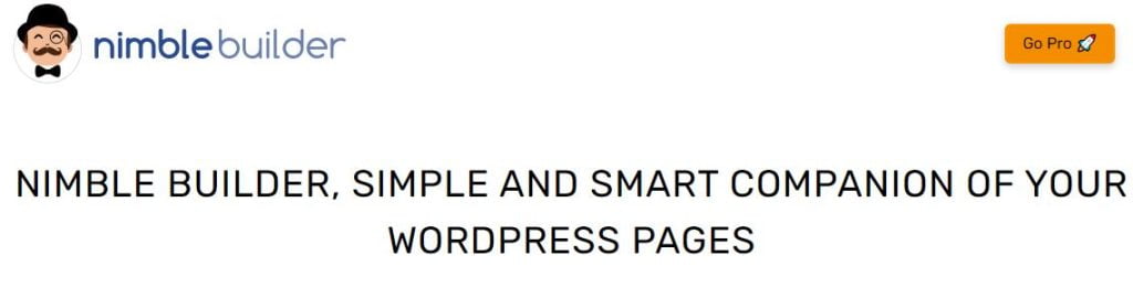 Nimble Builder fastest WordPress page builder