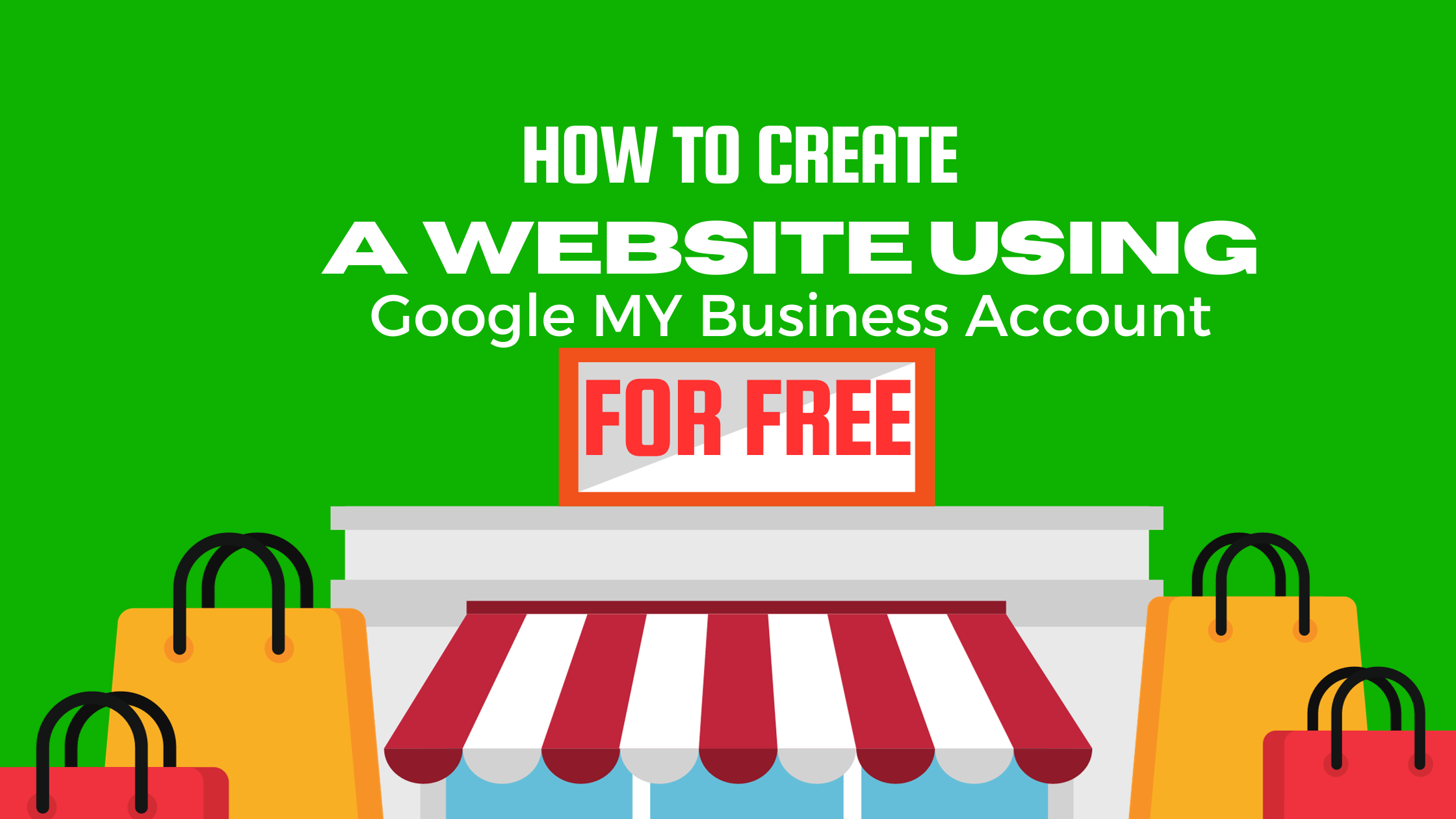 How to create simple website using Google my business
