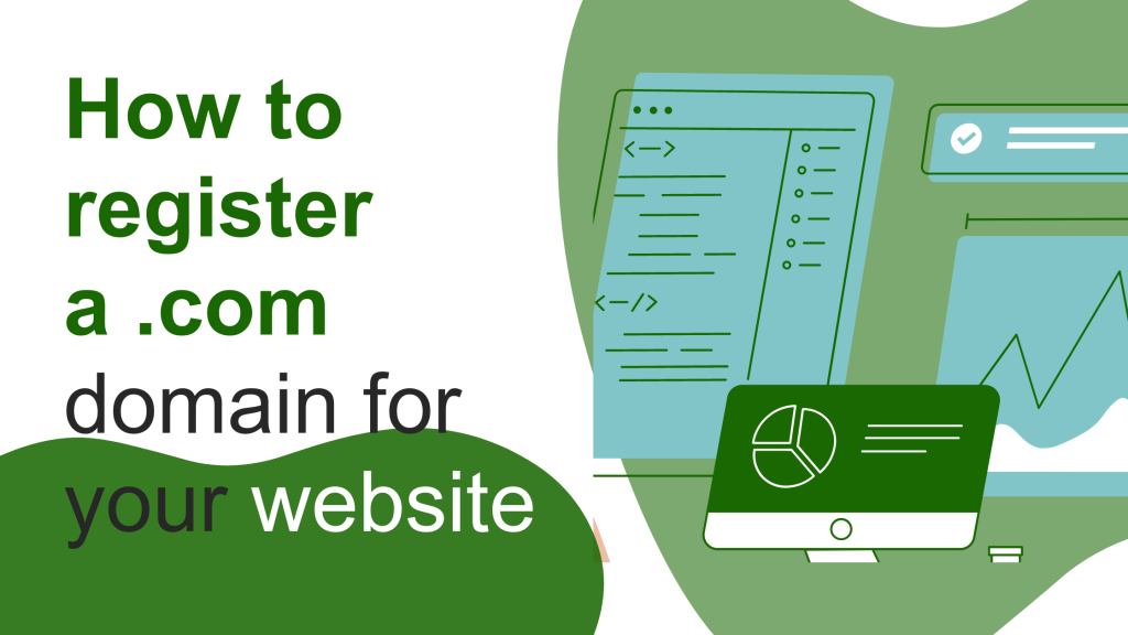 How to register a .com domain name extension for your business