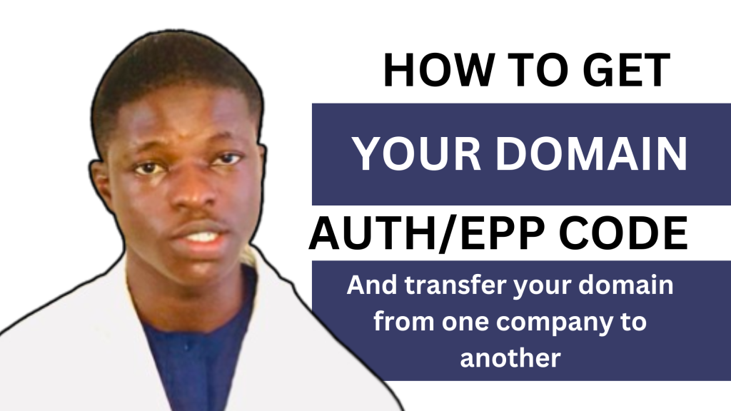 How to get your domain name auth or EPP code and transfer your domain from any company you don't like to another company of your choice