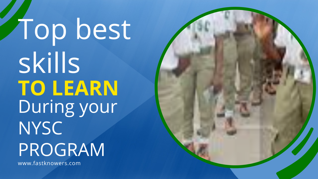 Top best skills to learn during NYSC