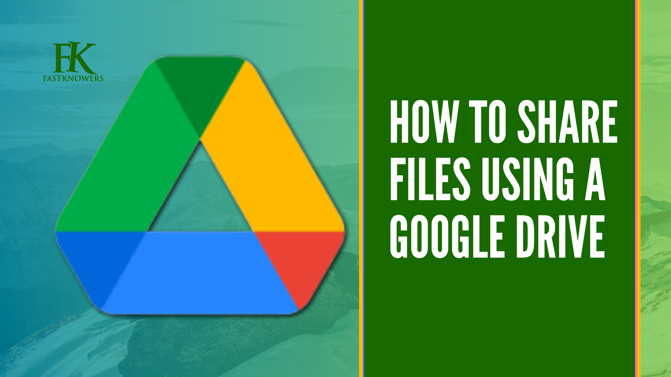 Read more about the article How to send and receive files with Google Drive