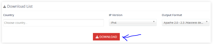 How to generate IP address of any country using IP2location tool